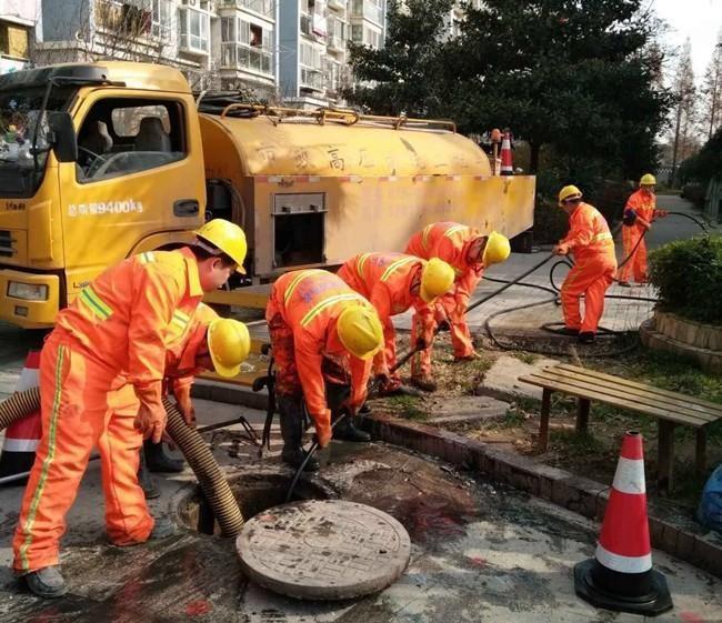 八公山市政管道清淤