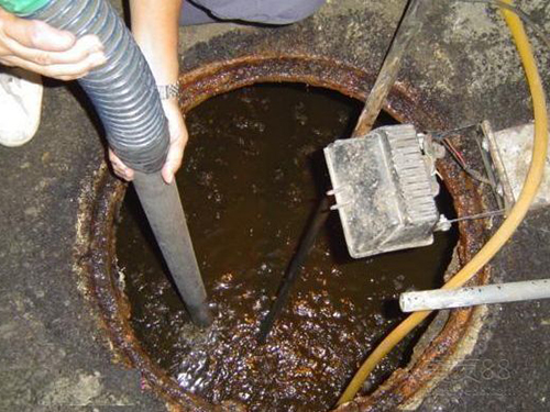 八公山隔油池清理